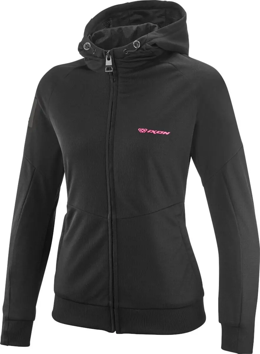 IXON Touchdown Air Lady Motorjas - Zwart/Rosa M - afbeelding 4 van 4