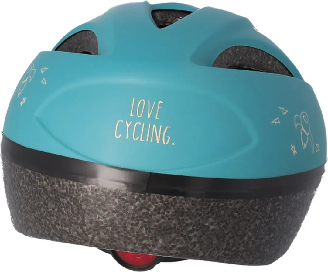 XLC Kid BH-C16 Fietshelm - LED Achterlicht XS/S - Blauw/Grijs - afbeelding 3 van 6