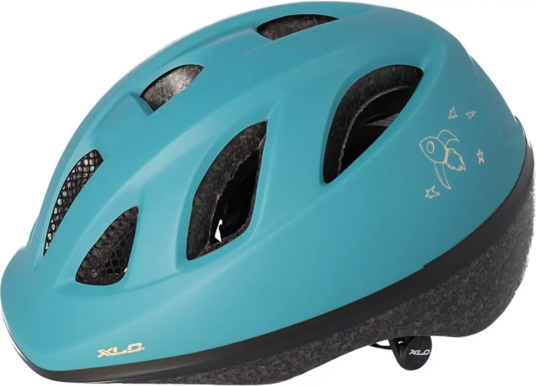 XLC Kid BH-C16 Fietshelm - LED Achterlicht XS/S - Blauw/Grijs - afbeelding 6 van 6