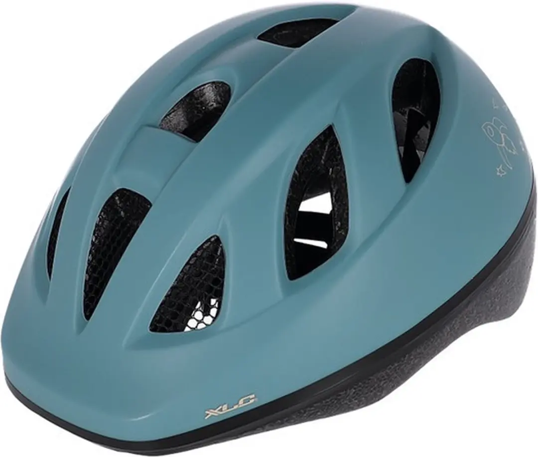 XLC Kid BH-C16 Fietshelm - LED Achterlicht XS/S - Blauw/Grijs - afbeelding 5 van 6