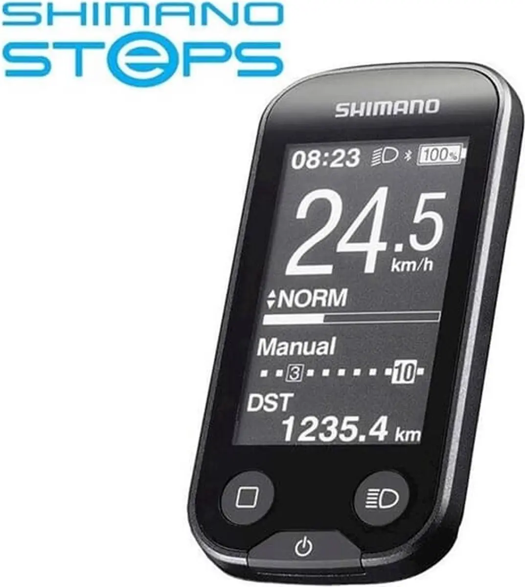 Shimano Steps SC-E6100 Fietscomputer - Zwart - afbeelding 2 van 5