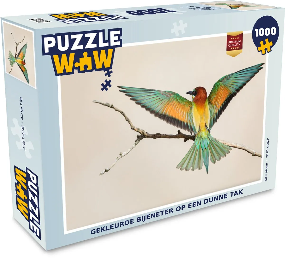 PuzzleWow Vogel Tak Legpuzzel 1000 Stuks