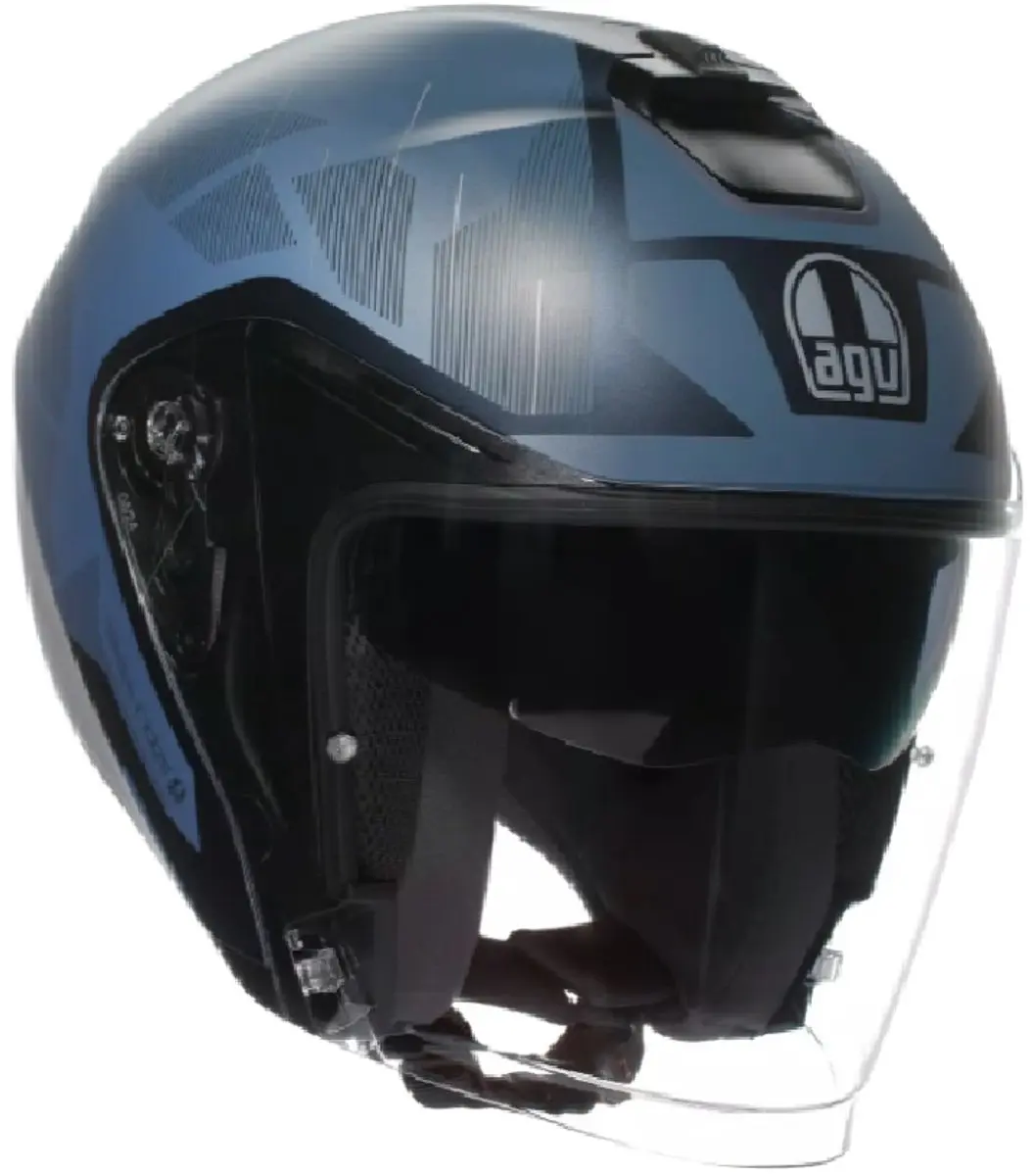 AGV Irides Trieste Grijs Blauw Jethelm