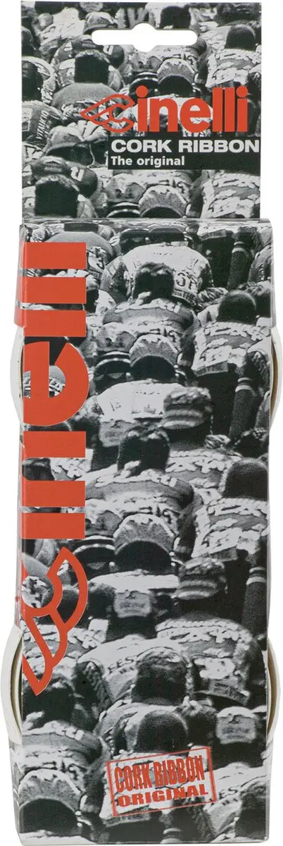 Cinelli Tape Cork Stuurlint Wit - 2x Rollen - afbeelding 5 van 6