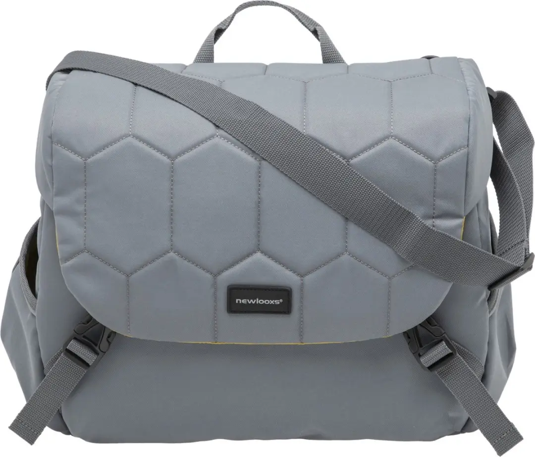 New Looxs Quilted Mondi Joy Enkele Fietstas 18,5L - Grijs - afbeelding 2 van 6