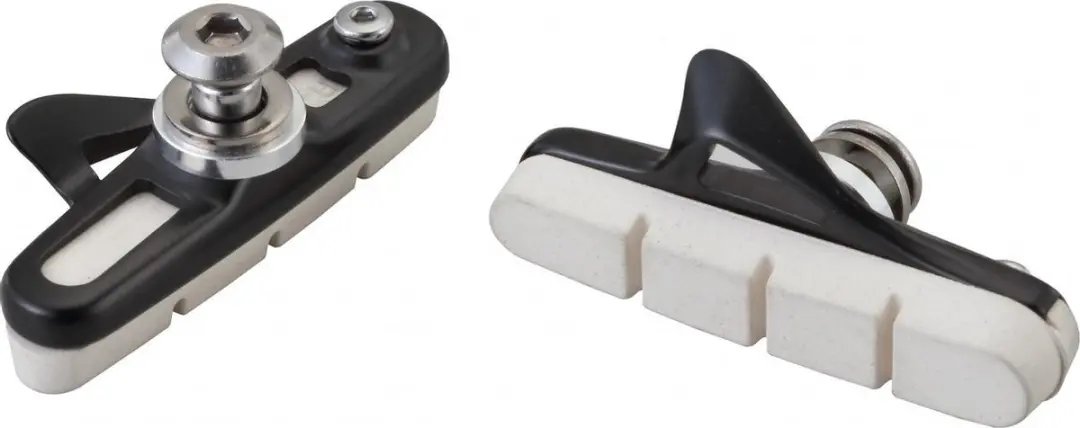 Elvedes Race Velgremschoenen 55mm - White Compound - Shimano Compatibel - afbeelding 3 van 4