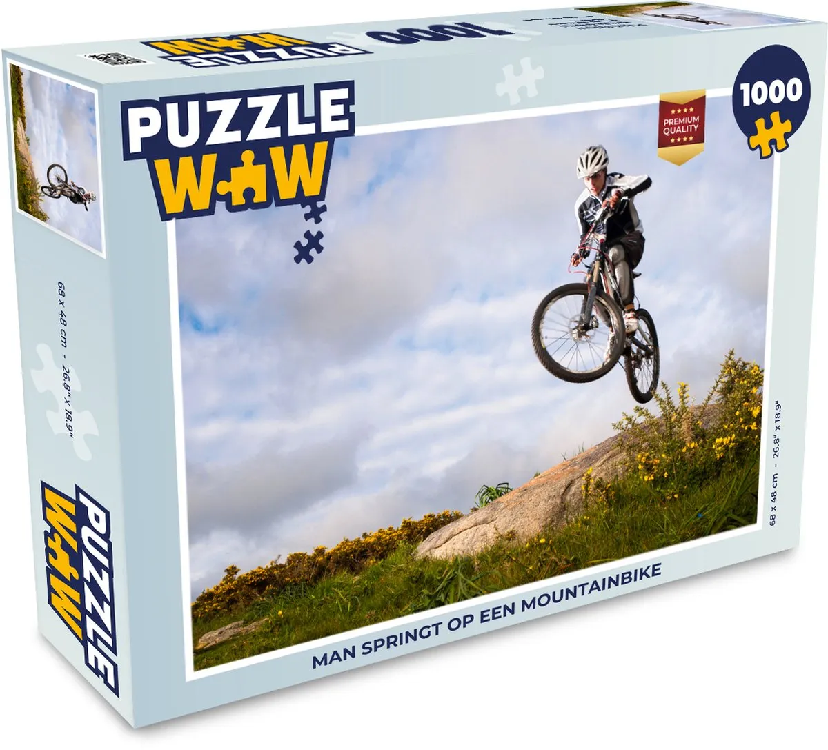 PuzzleWow Legpuzzel 1000 Stuks - Multicolor
