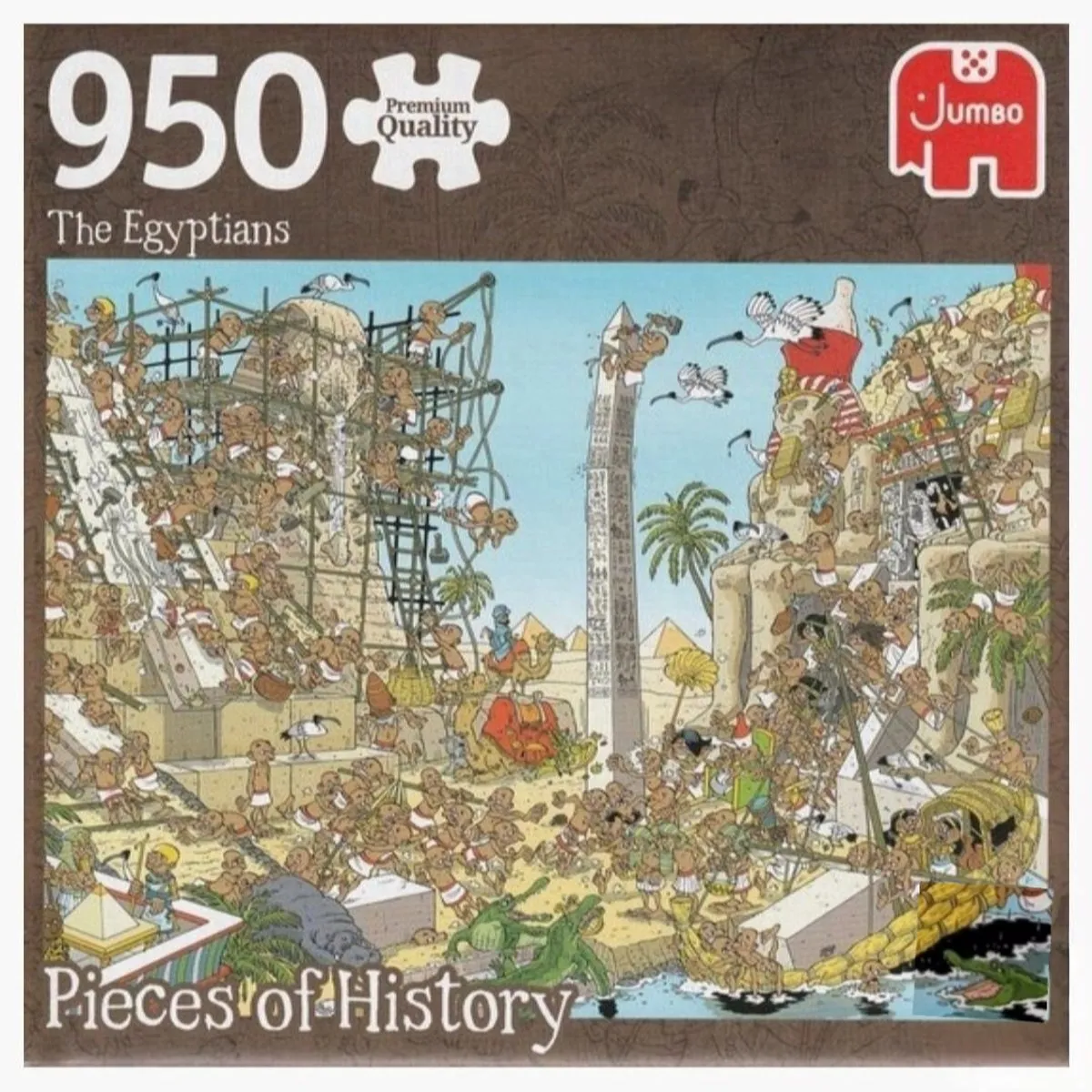 Jumbo The Egyptians Puzzel