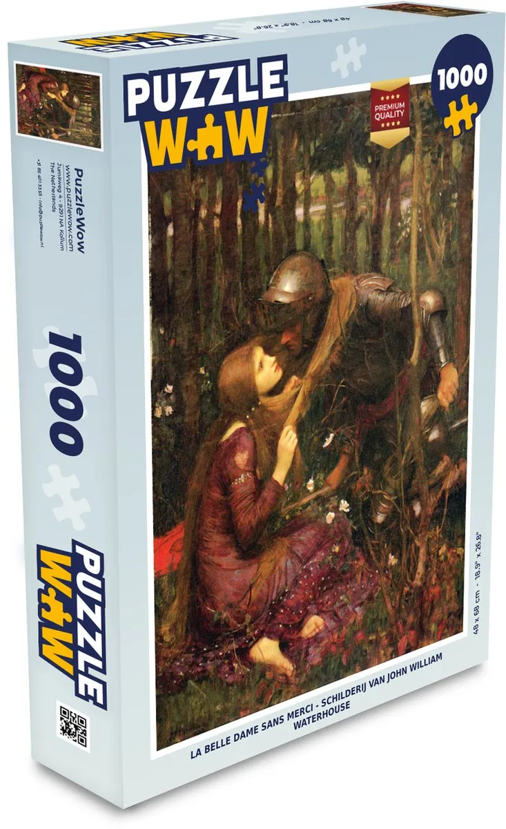 PuzzleWow La belle Dame sans Merci Legpuzzel 1000 Stuks