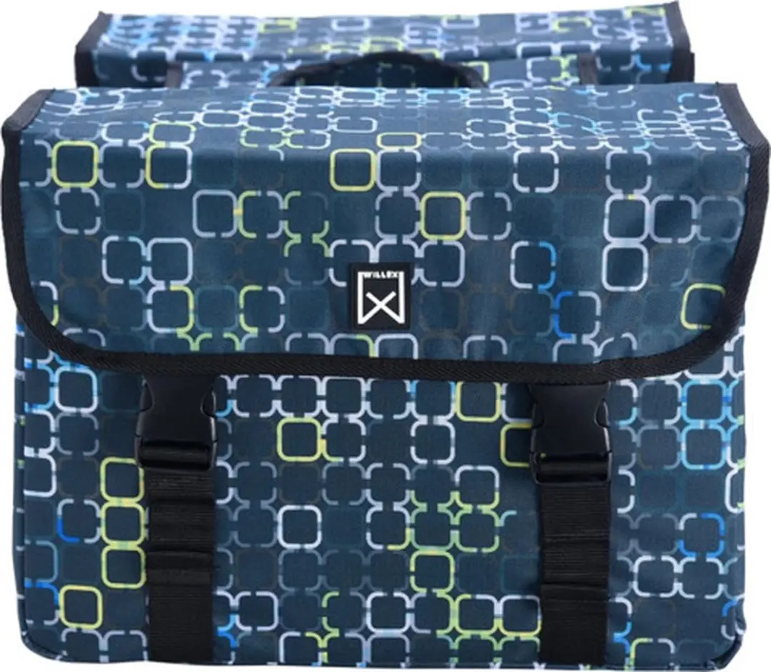 Willex Cyber Dubbele Fietstas 34L - Blauw - afbeelding 5 van 6