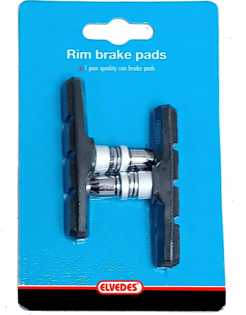 Elvedes Symmetrische V-brake Remblokjes 70mm - Paar - afbeelding 2 van 3