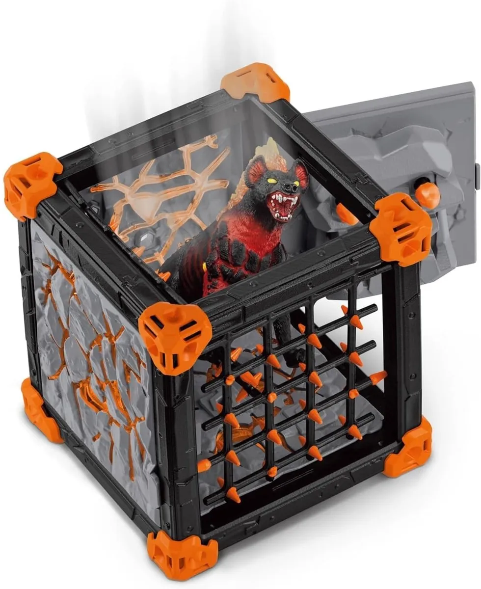 Schleich Eldrador Creatures BattleCave Lava Hyena 42674