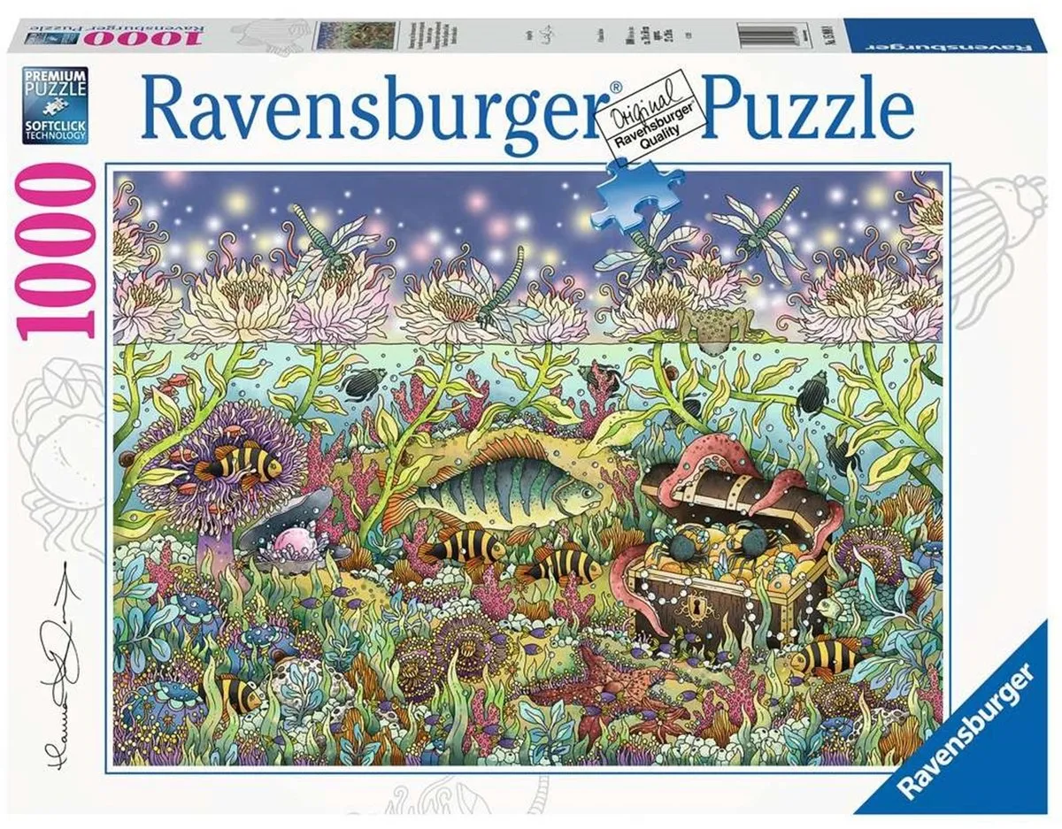 Ravensburger Underwater Kingdom at Dusk Legpuzzel 1000 Stuks