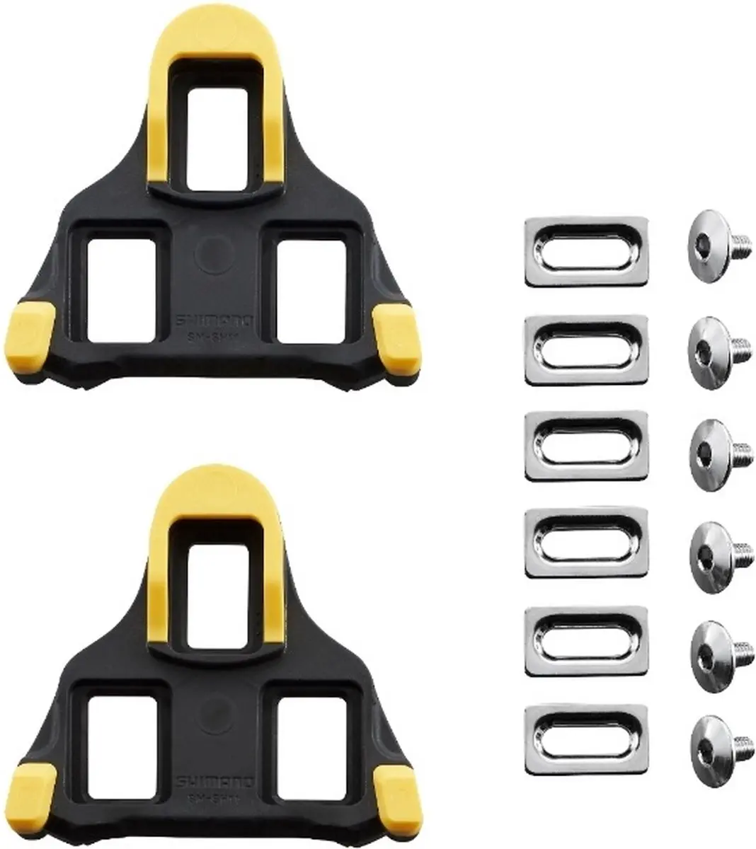 Shimano SPD-SL SH11 Schoenplaatjes 6° - Geel - afbeelding 3 van 4