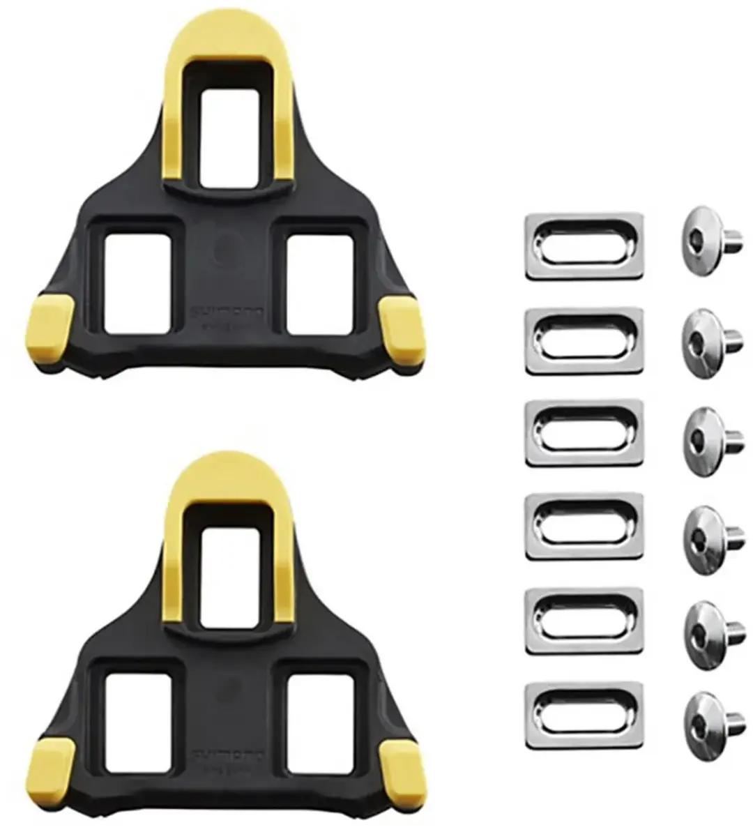 Shimano SPD-SL SH11 Schoenplaatjes 6° - Geel - afbeelding 4 van 4
