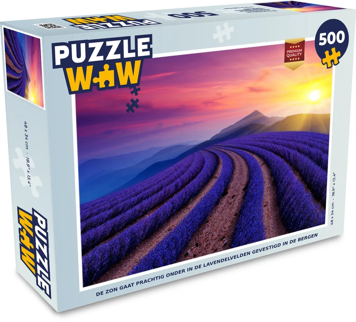 PuzzleWow Legpuzzel 500 Stuks