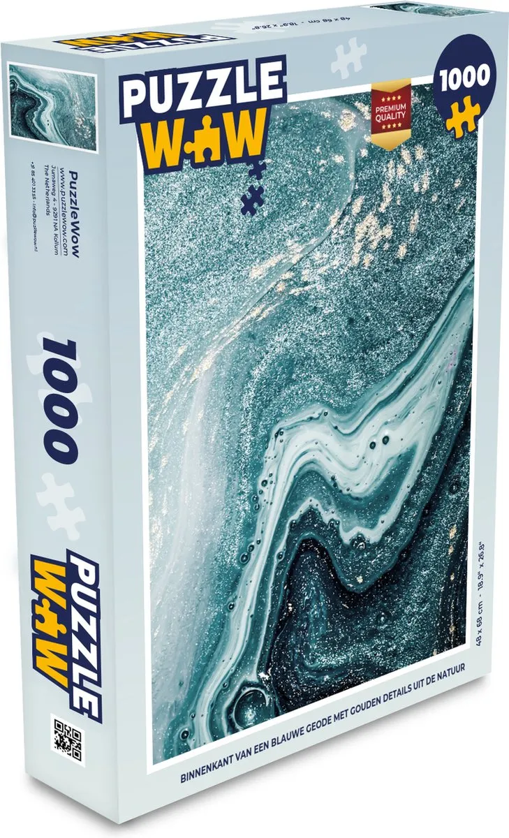 PuzzleWow Edelstenen Puzzel 1000 Stuks