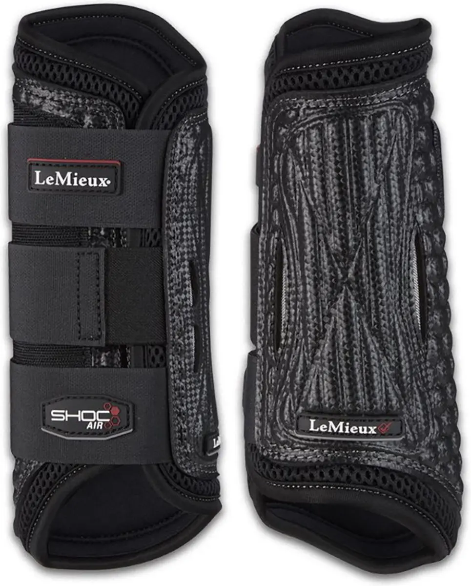 Lemieux Beenbeschermers Lemieux Shoc Air Front Zwart