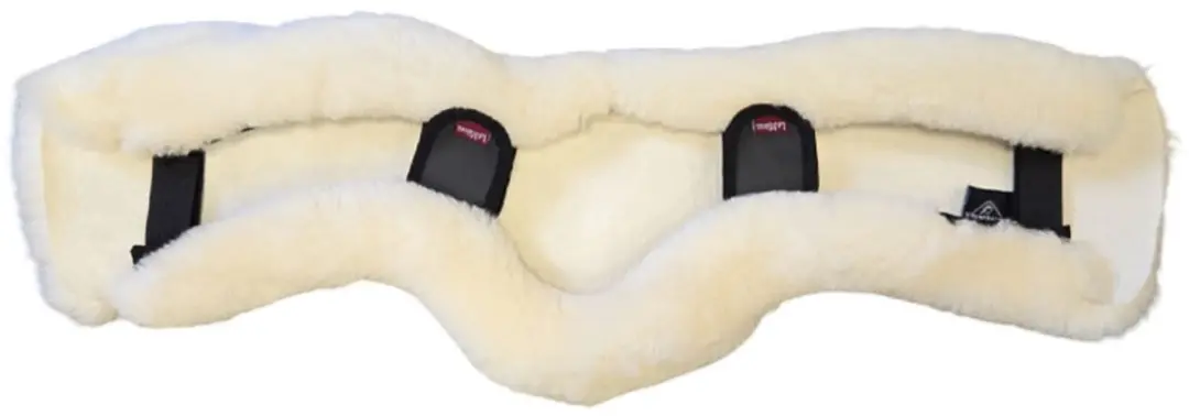 LeMieux Merino+ Anatomische Dressuursingelhoes Naturel - afbeelding 2 van 5