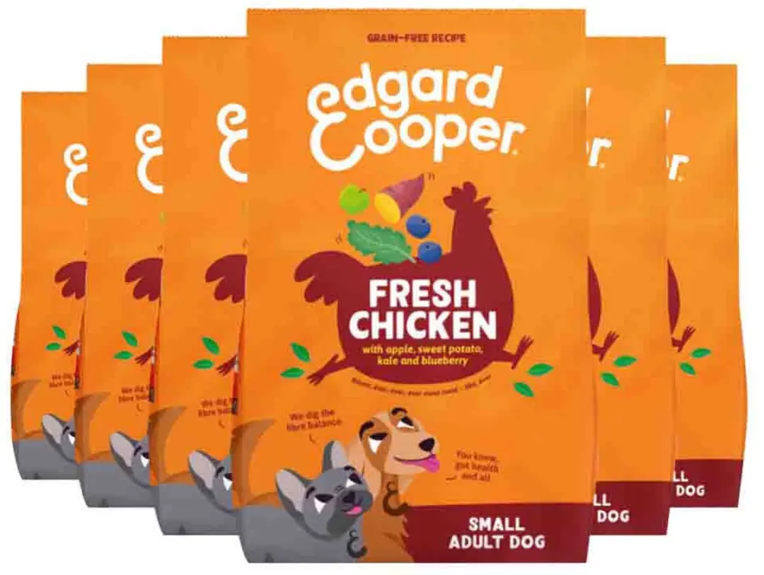 Edgard & Cooper Hondenvoer Droog Adult Small Kip - 6x700g