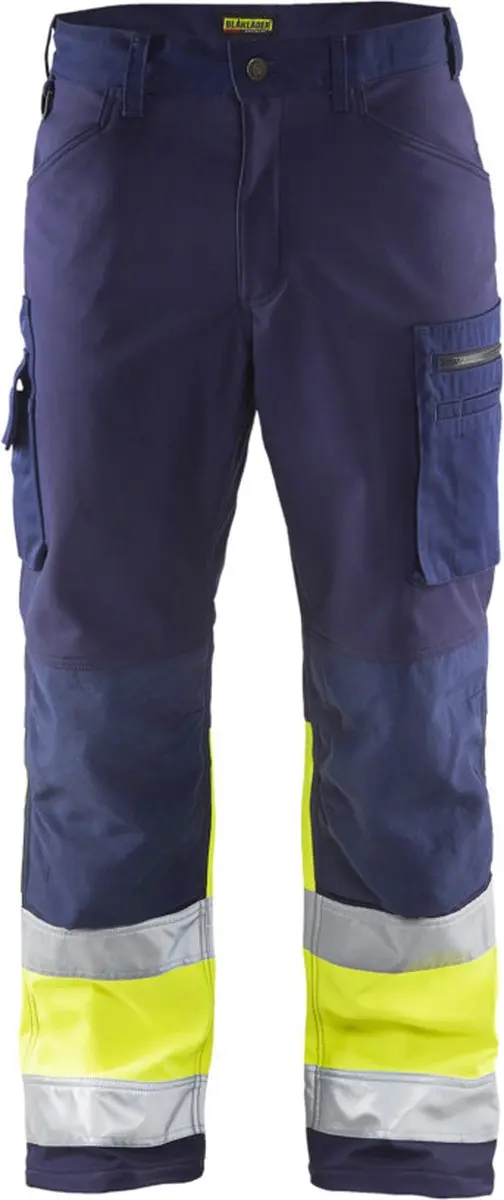 Blaklader Softshell werkbroek High Vis 1562-2517