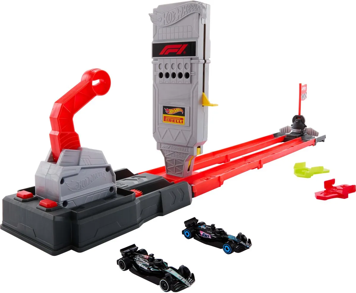 Hot Wheels Racing F1 Startplaats Baanset JKM88