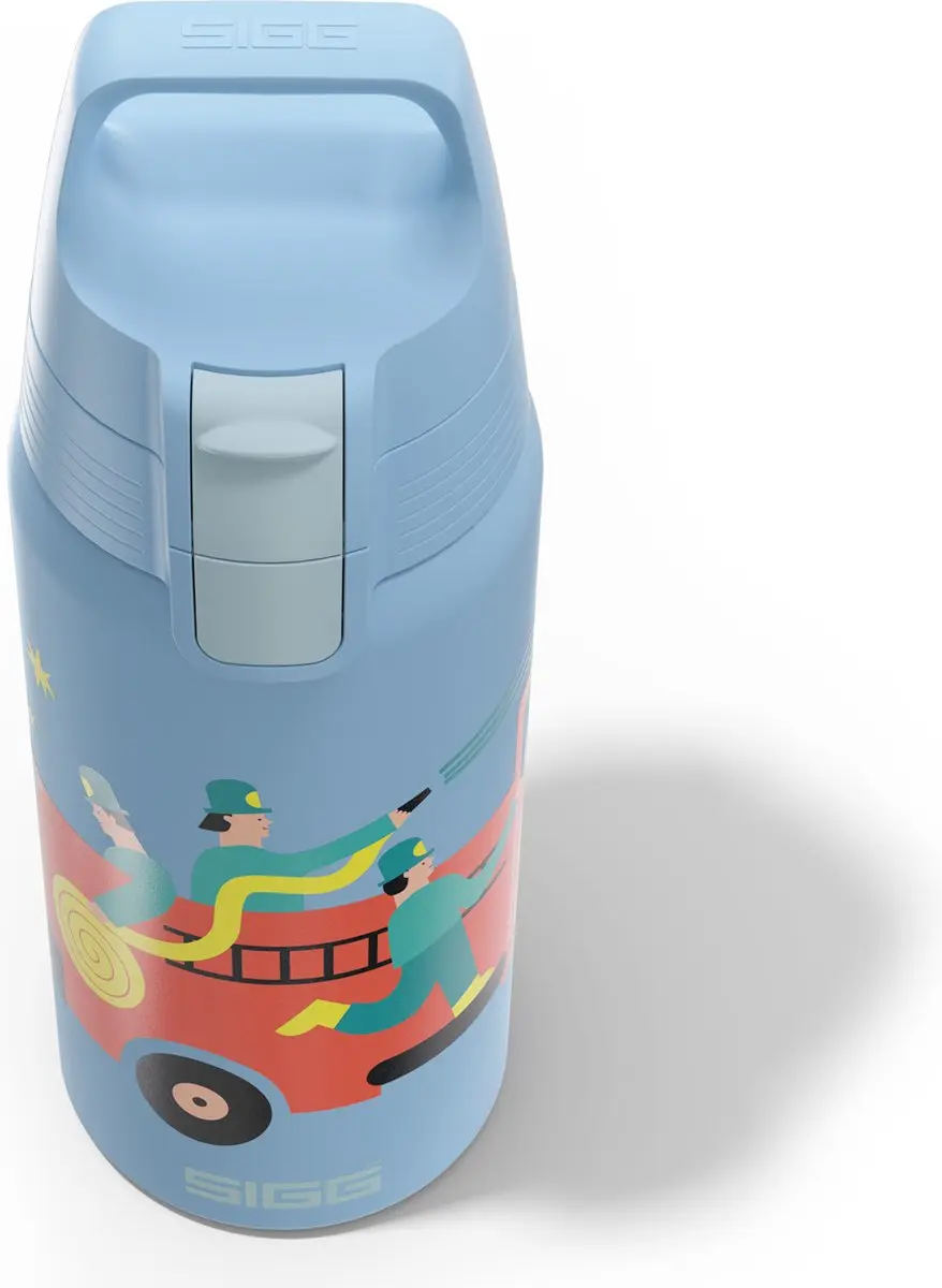 Sigg Pompiers Drinkfles 0,25L - Blauw - afbeelding 4 van 6