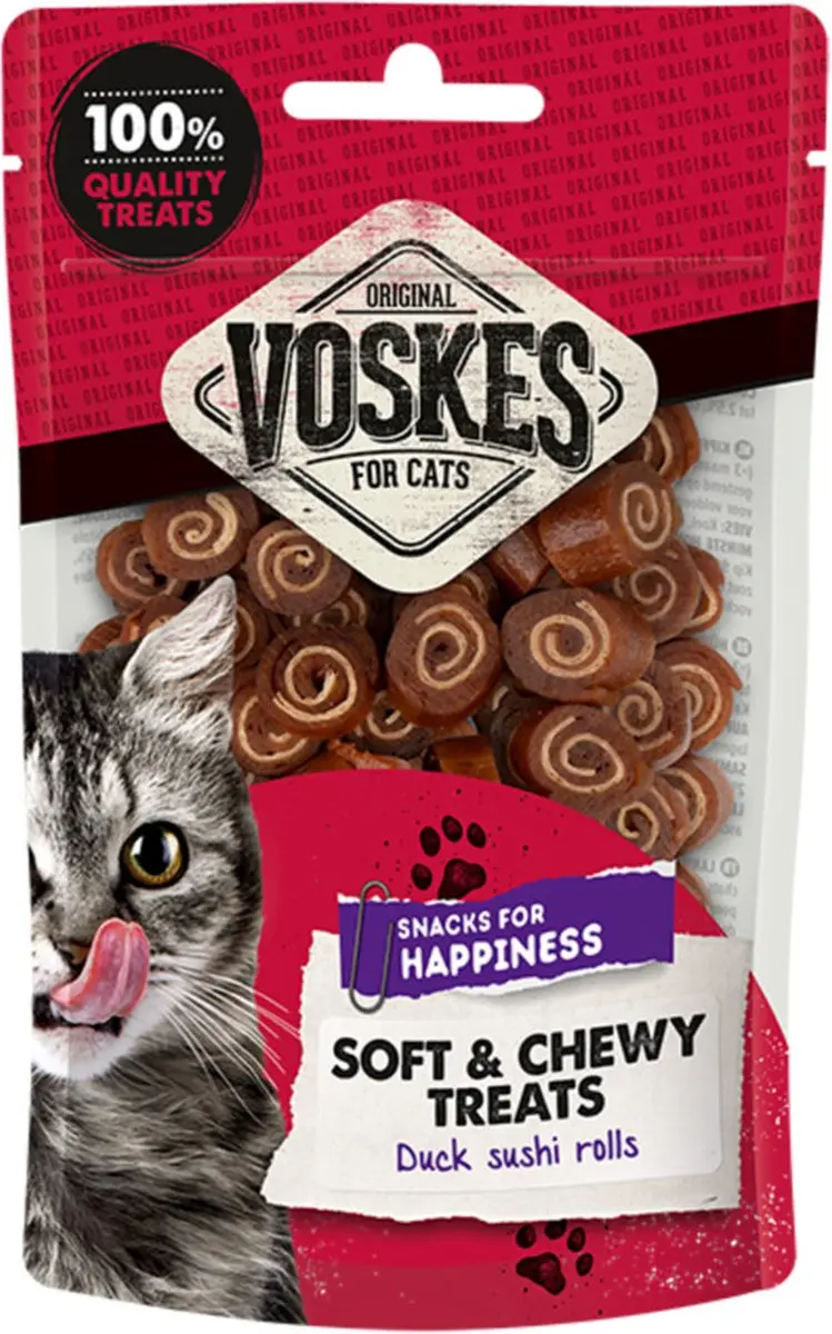 Voskes Sushi Rolls Eend 60g