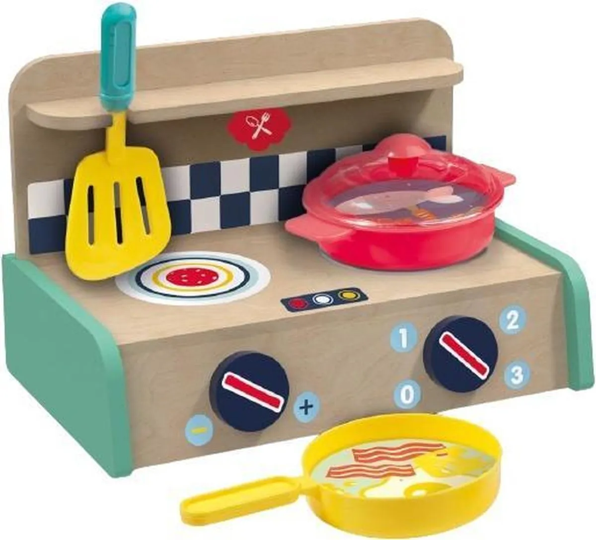 SES Creative Petits Pretenders Houten Keukenspeelset