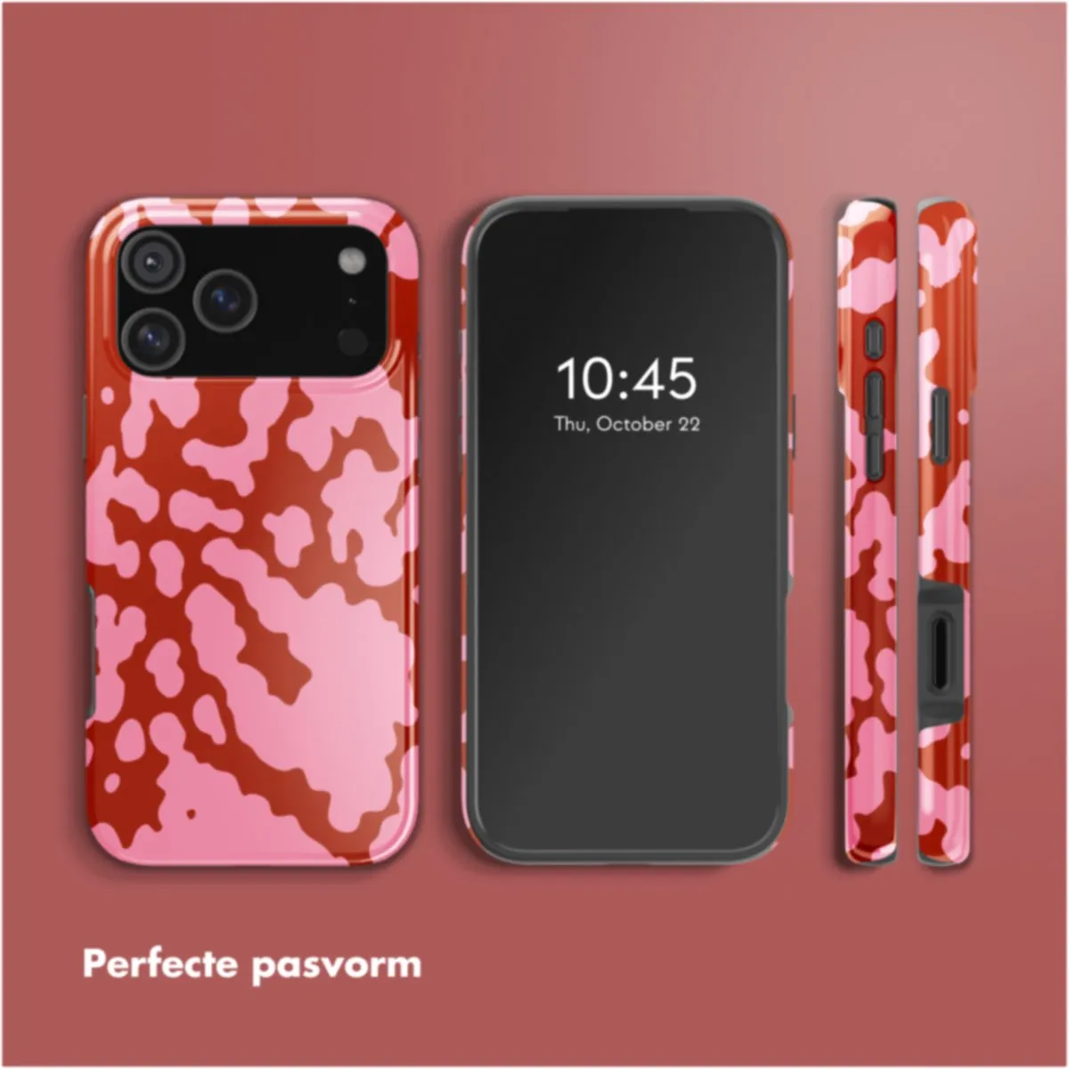 Selencia Hoesje iPhone 17 Pro Max - MagSafe - Moo’d Blush Pink - afbeelding 6 van 6