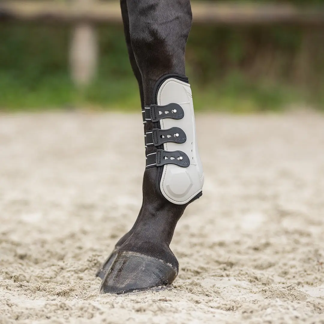 QHP Peesbeschermers Champion Lichtbruin - Pony - 2 Stuks - afbeelding 4 van 6