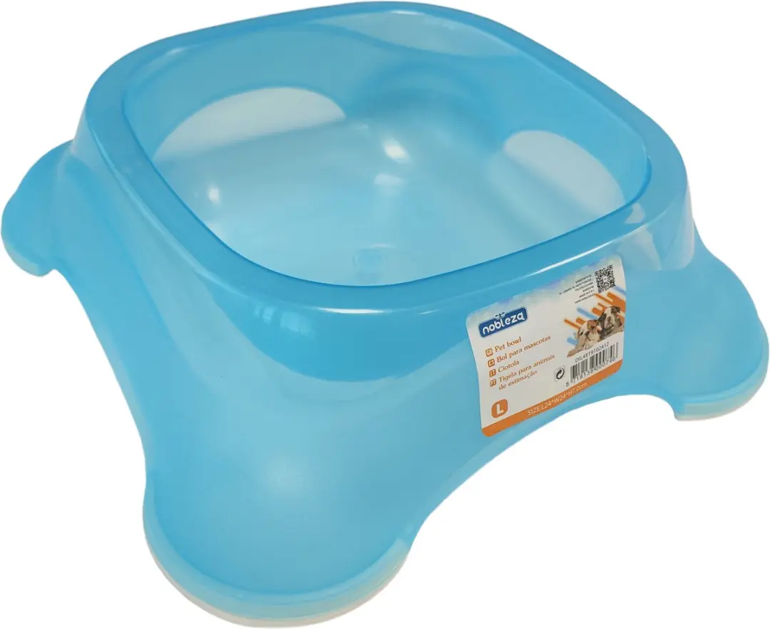 Nobleza Hondenvoerbak Drinkbak L - 850ml - Blauw