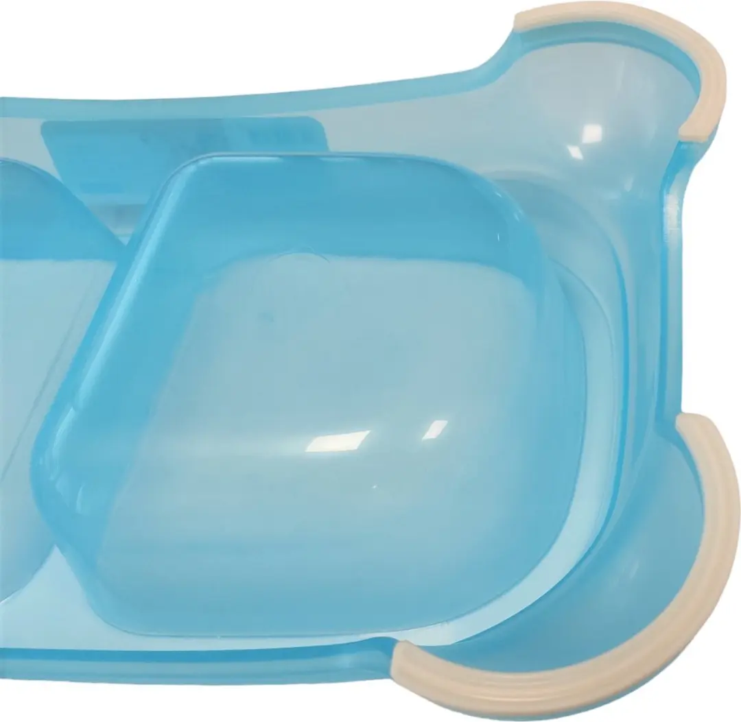 Nobleza Dubbele Voerbak Blauw - Maat S