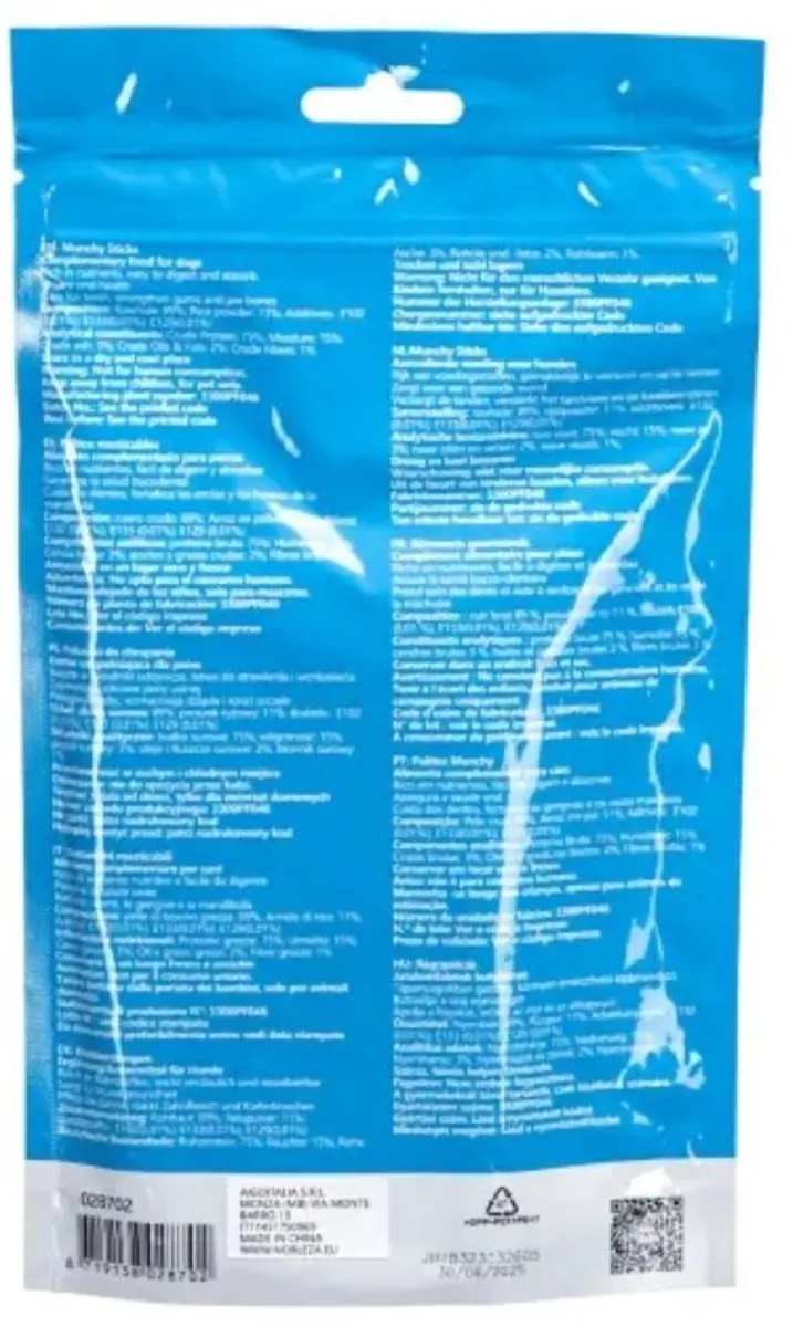 Nobleza Munchy Sticks Hondensnacks 20 Stuks - 120g