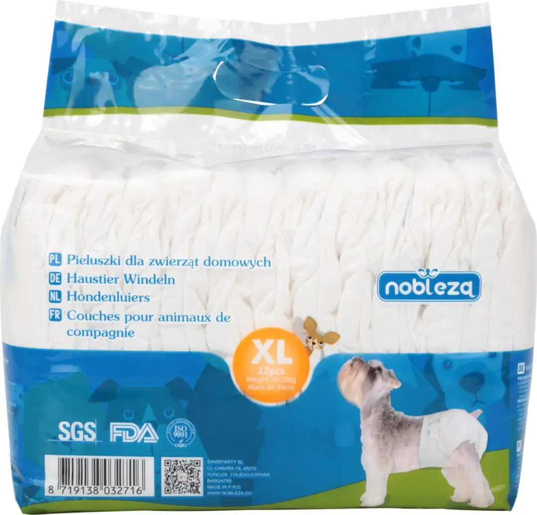 Nobleza Wegwerp Hondenluiers XL