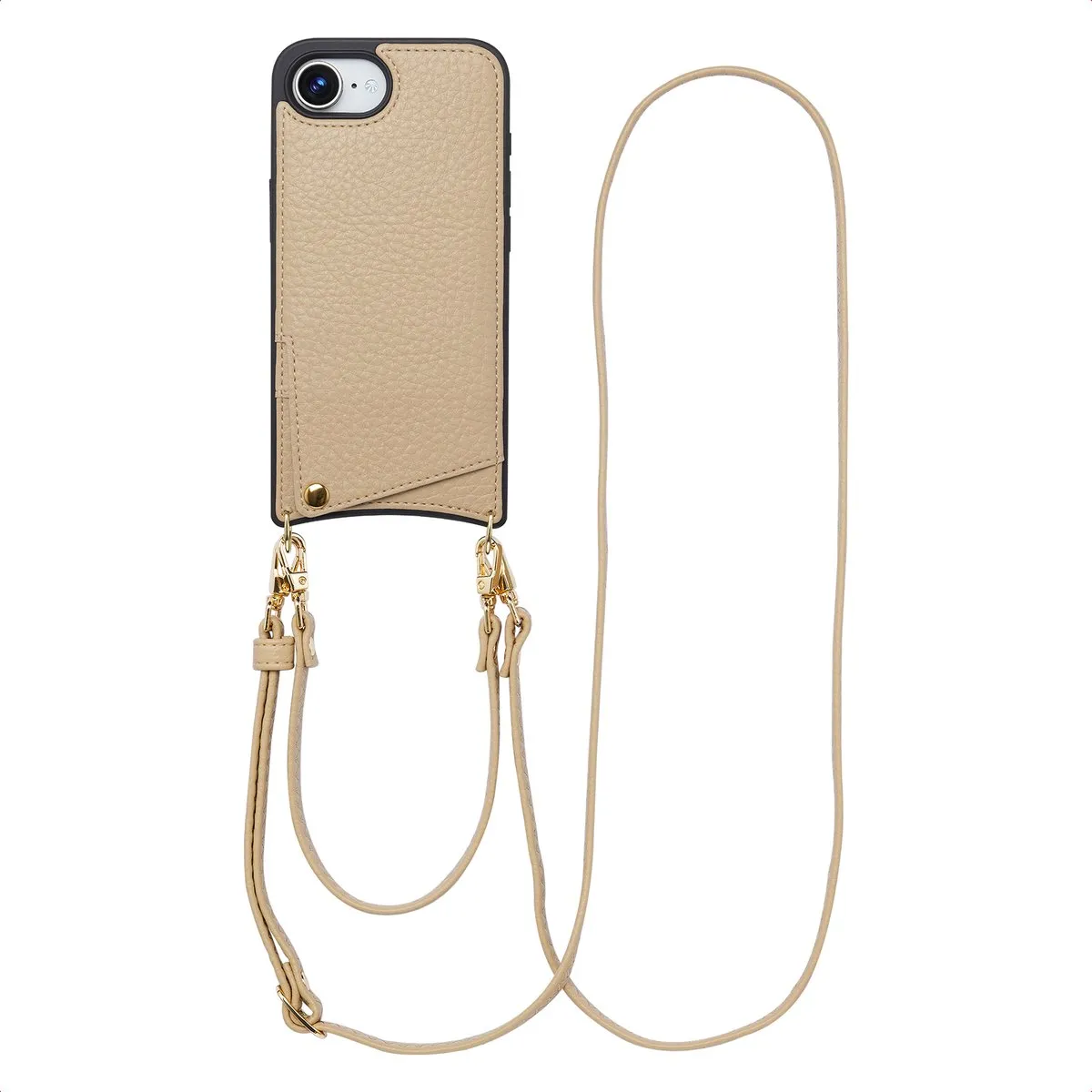 Selencia Hoesje iPhone 16e Beige