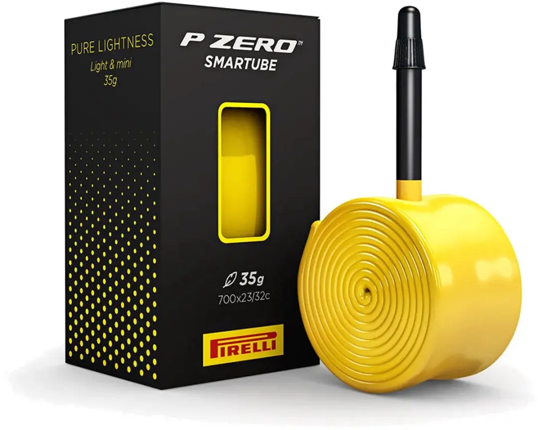 Pirelli P Zero Smartube Presta 60mm Binnenband - 700C Geel - afbeelding 2 van 2