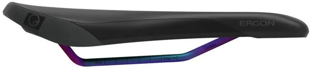 Ergon SM Enduro Comp Zadel - S/M - Zwart - afbeelding 2 van 6