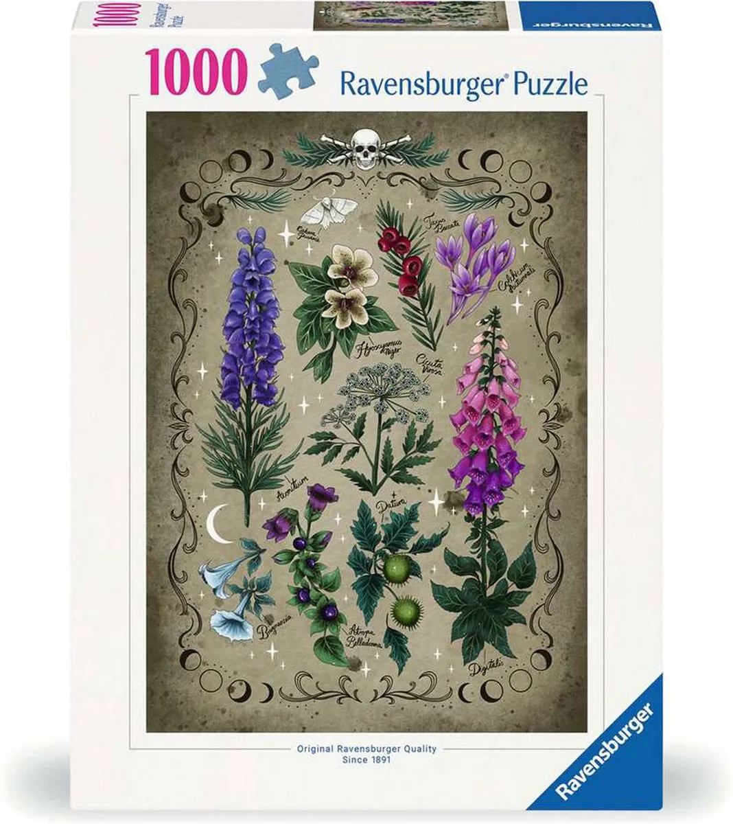 Ravensburger Giftpflanzen Legpuzzel 1000 Stuks - Multicolor