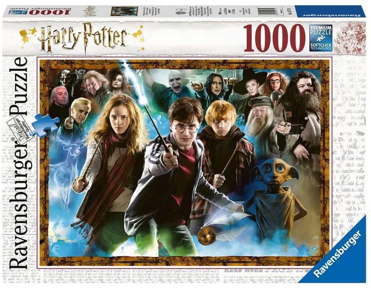 Ravensburger Harry De Tovenaarsleerling Legpuzzel 1000 Stuks - Multicolor