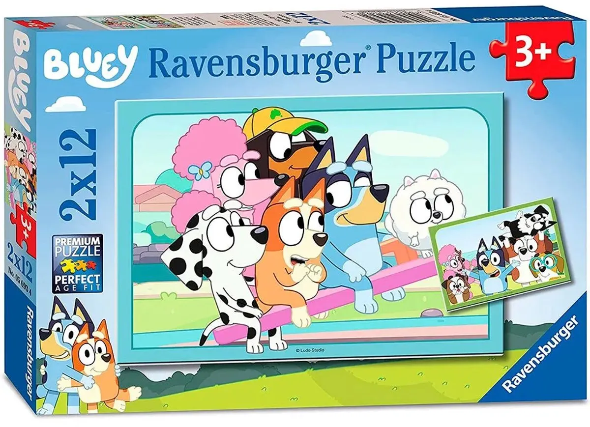Ravensburger Plezier met Bluey Legpuzzel 24 Stuks - 56934