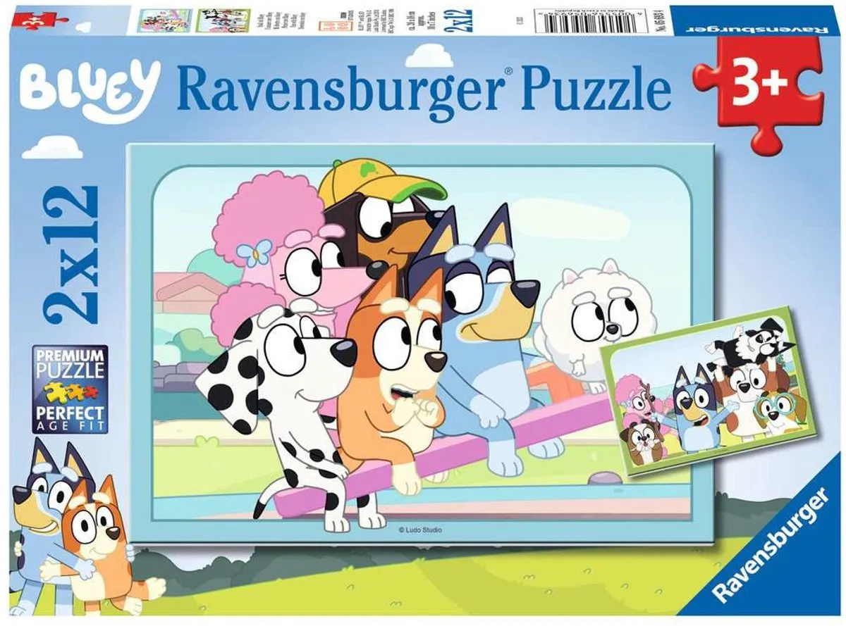 Ravensburger Plezier met Bluey Legpuzzel 24 Stuks - 56934