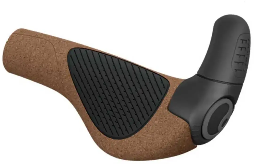 Ergon GP2 Evo Biokork Handvatten - 130.5mm - Bruin - afbeelding 2 van 5