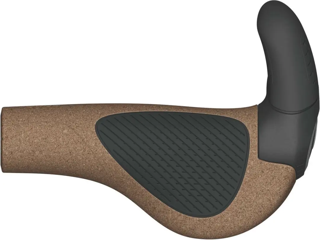 Ergon GP2 Evo Biokork Handvatten - 130.5mm - Bruin - afbeelding 5 van 5