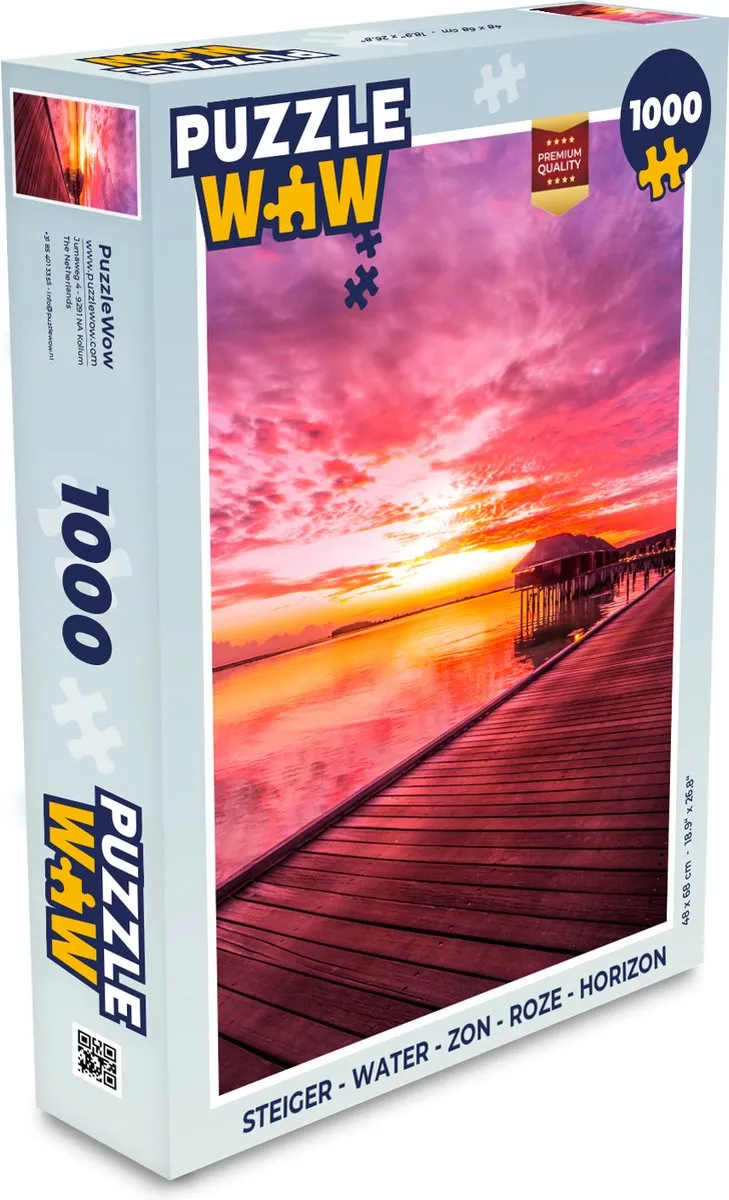 PuzzleWow Steiger Horizon Legpuzzel 1000 Stuks