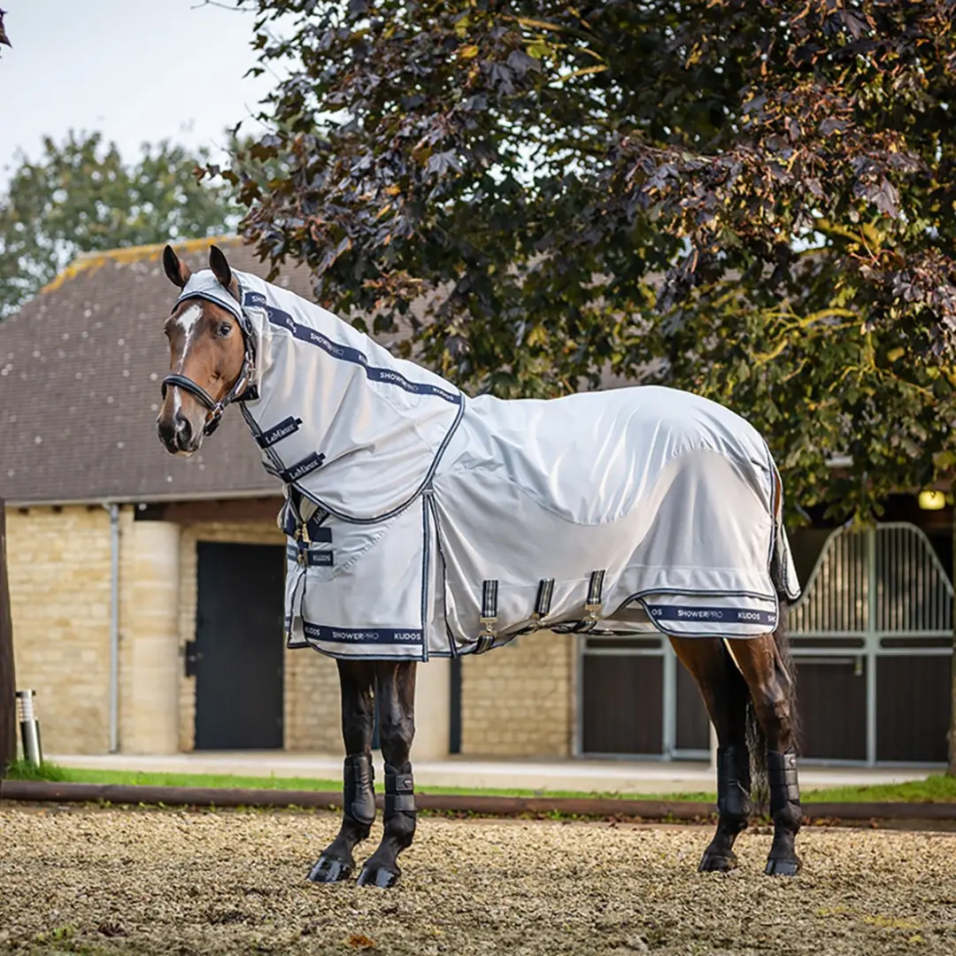 Lemieux Kudos Shower Pro Vliegendeken 140cm - Grijs - afbeelding 2 van 2