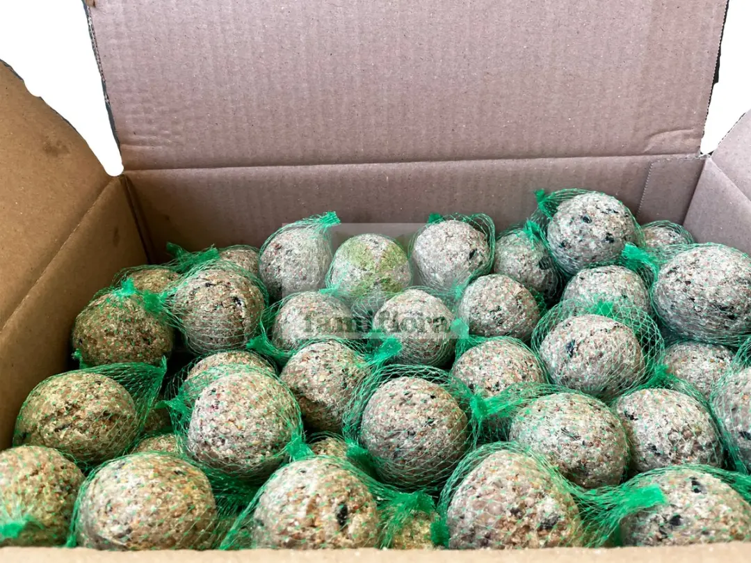 Famiflora mezenbollen met netje