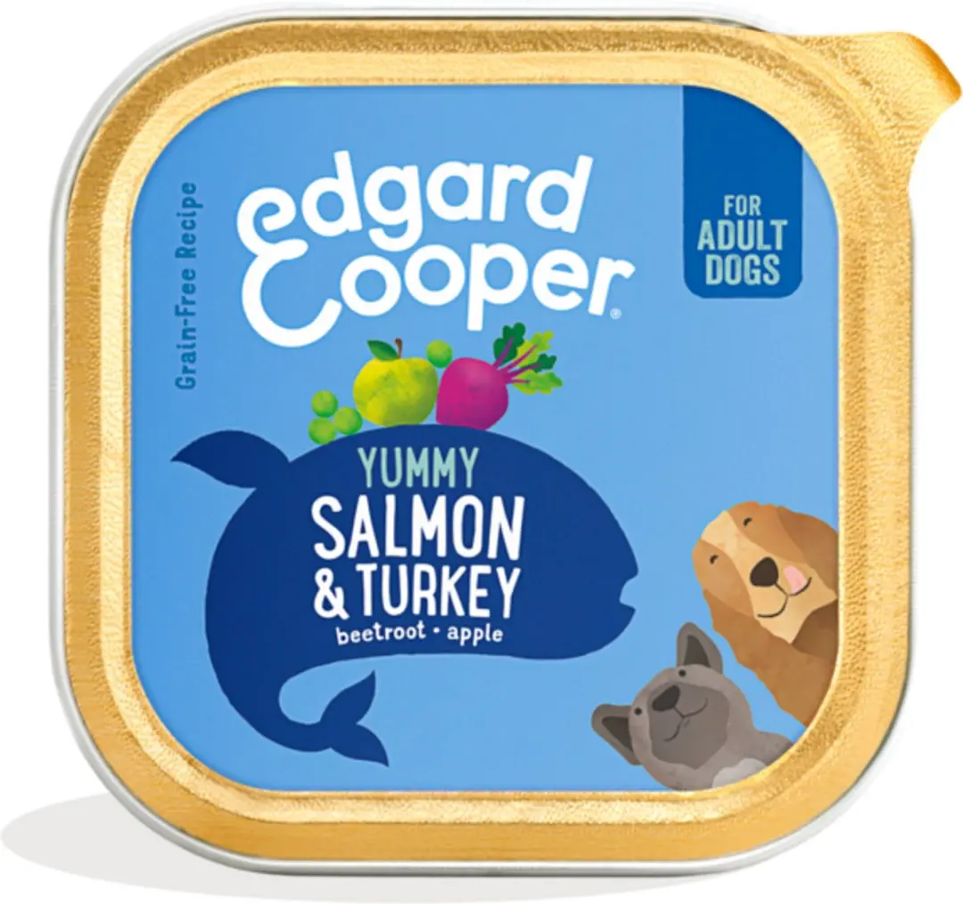 Edgard & Cooper Kuipje Salmon Turkey Adult 300g