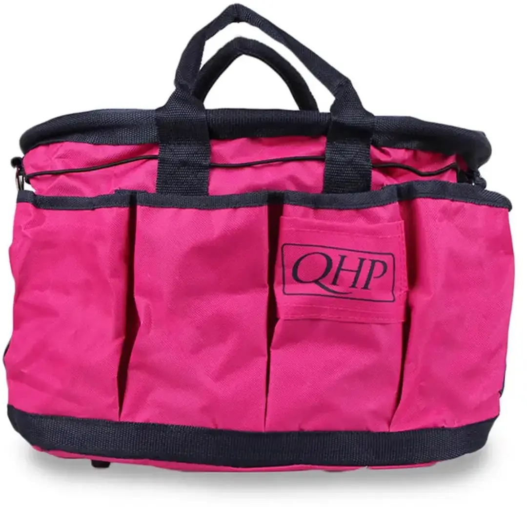 QHP Poetstas Roze-zwart - afbeelding 3 van 3