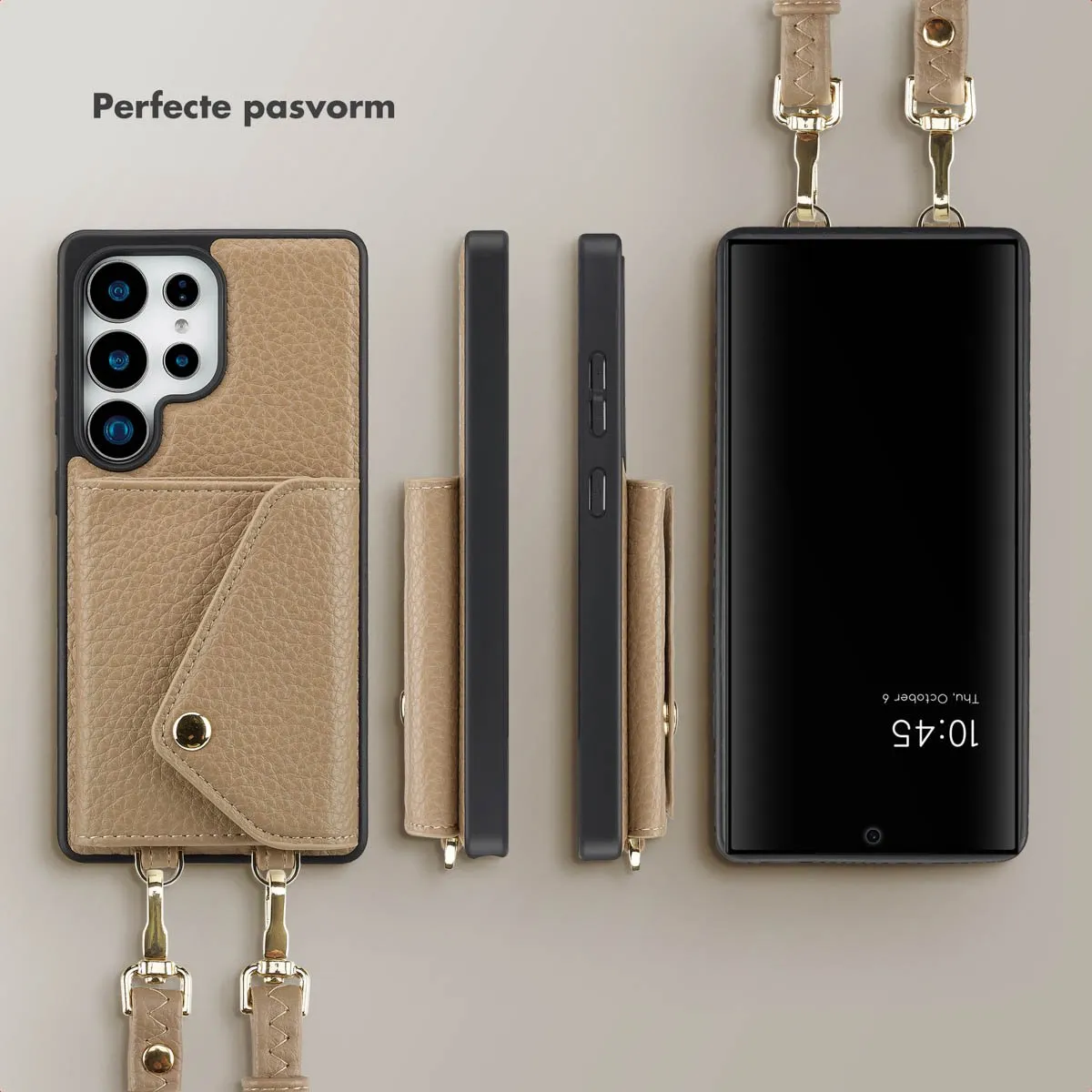 Selencia Koordhoes Samsung Galaxy S25 Ultra - Taupe